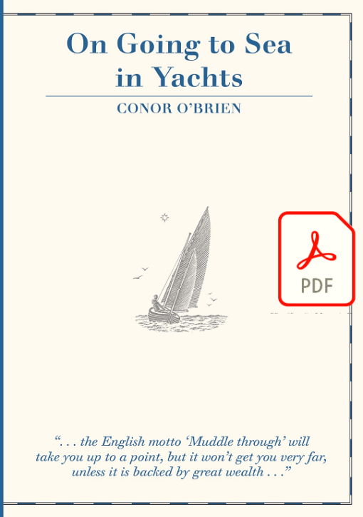 On Going to Sea in Yachts – PDF E-Book